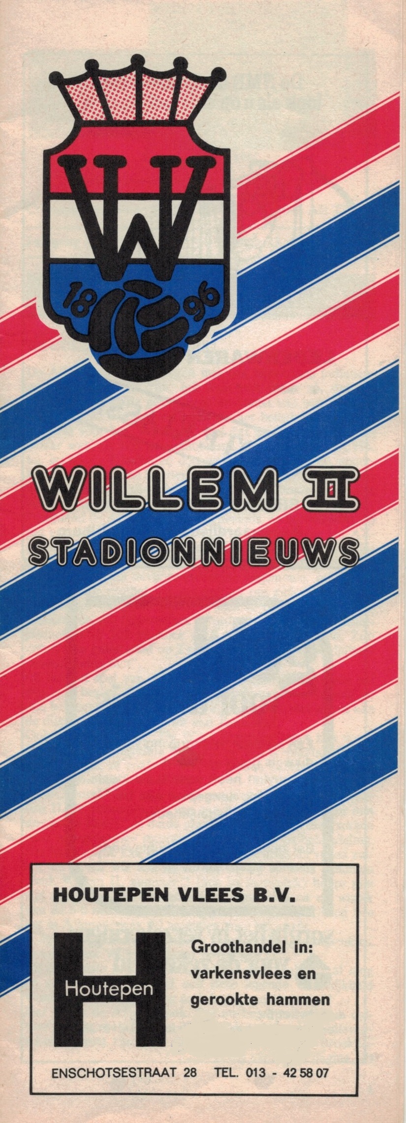 AZ Programma 23-nov-1980 Willem II uit